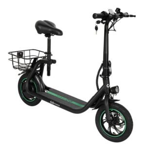 GoPowerBike GoFlow Electric Scooter with Seat